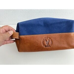 Directors Guild of America DGA Canvas Leather Toiletry Bag